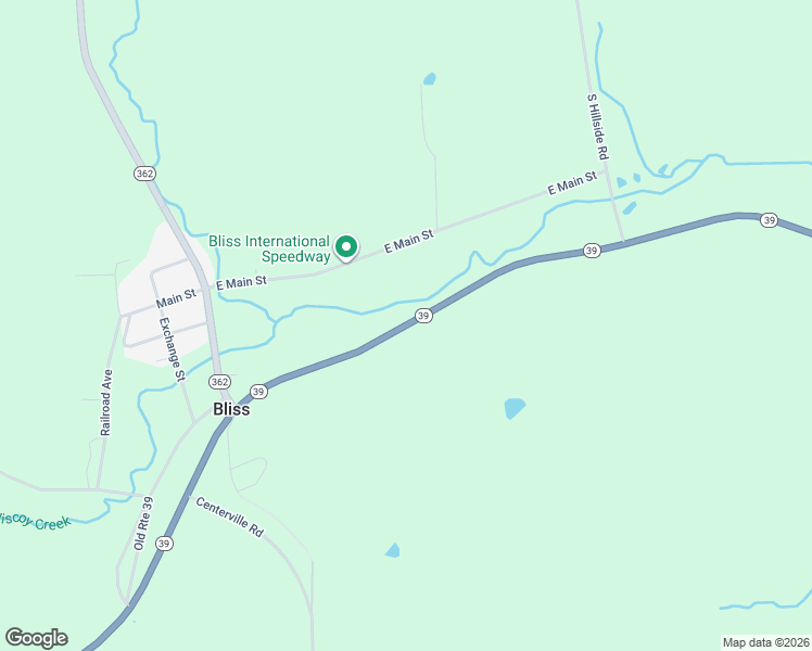 map of restaurants, bars, coffee shops, grocery stores, and more near 3484 Highway 39 in Bliss