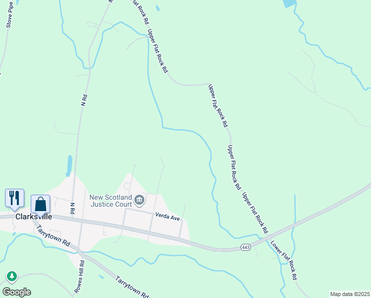 map of restaurants, bars, coffee shops, grocery stores, and more near in Clarksville