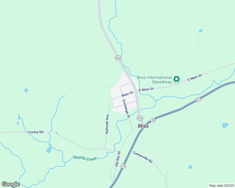 map of restaurants, bars, coffee shops, grocery stores, and more near 3381 Main Street in Bliss