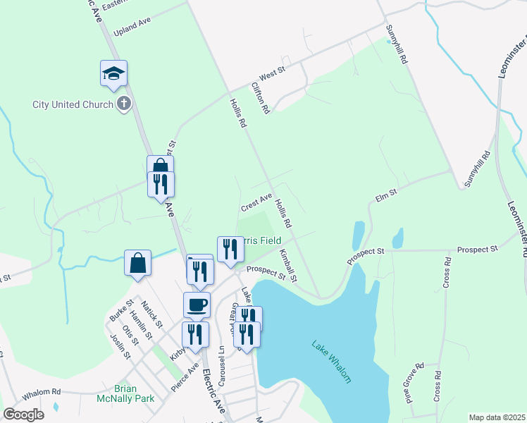 410 Hollis Road, Lunenburg MA Walk Score