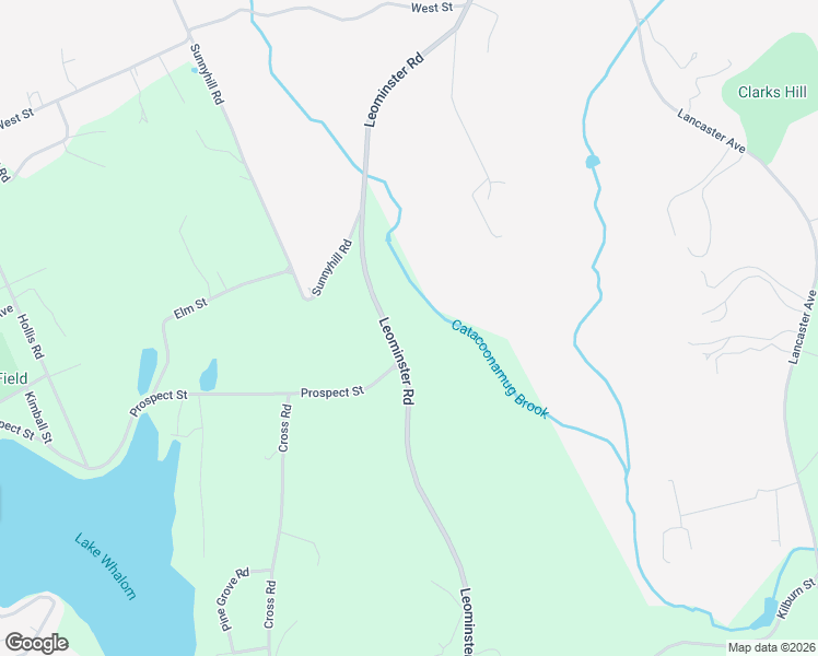 map of restaurants, bars, coffee shops, grocery stores, and more near 399 Leominster Road in Lunenburg