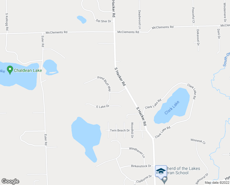 map of restaurants, bars, coffee shops, grocery stores, and more near 7659 Hidden Ponds Boulevard in Brighton