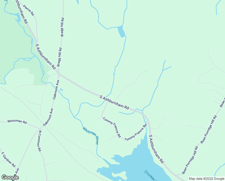map of restaurants, bars, coffee shops, grocery stores, and more near 217 South Ashburnham Road in Westminster