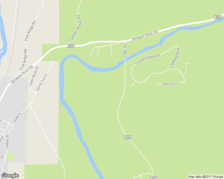 map of restaurants, bars, coffee shops, grocery stores, and more near 39314 Chiloquin Ridge Road in Chiloquin