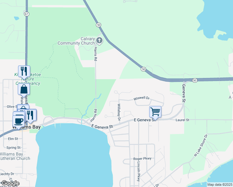 Highwood Court, Williams Bay WI Walk Score