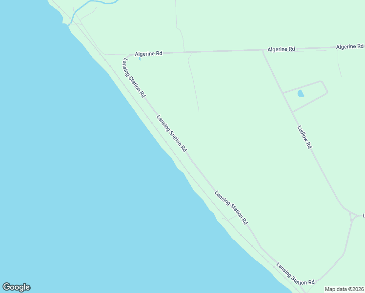 map of restaurants, bars, coffee shops, grocery stores, and more near 594 Lansing Station Road in Lansing