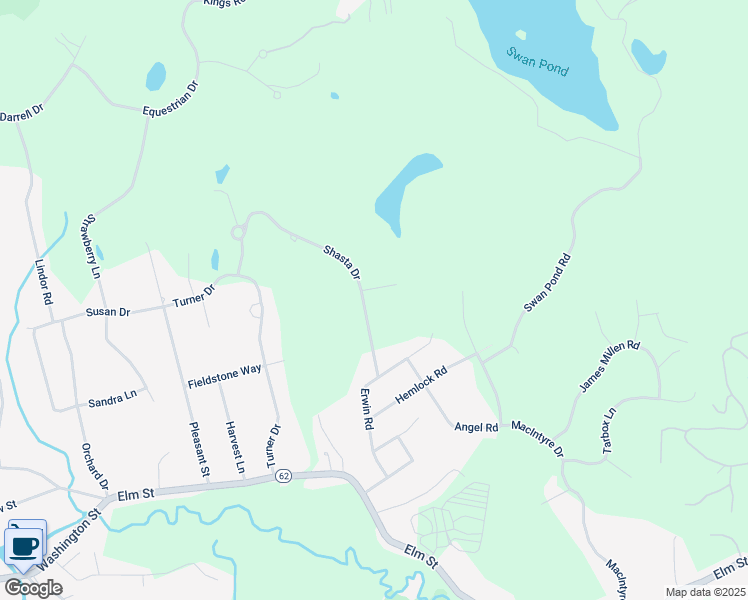 map of restaurants, bars, coffee shops, grocery stores, and more near 1 Snowcrest Run in North Reading