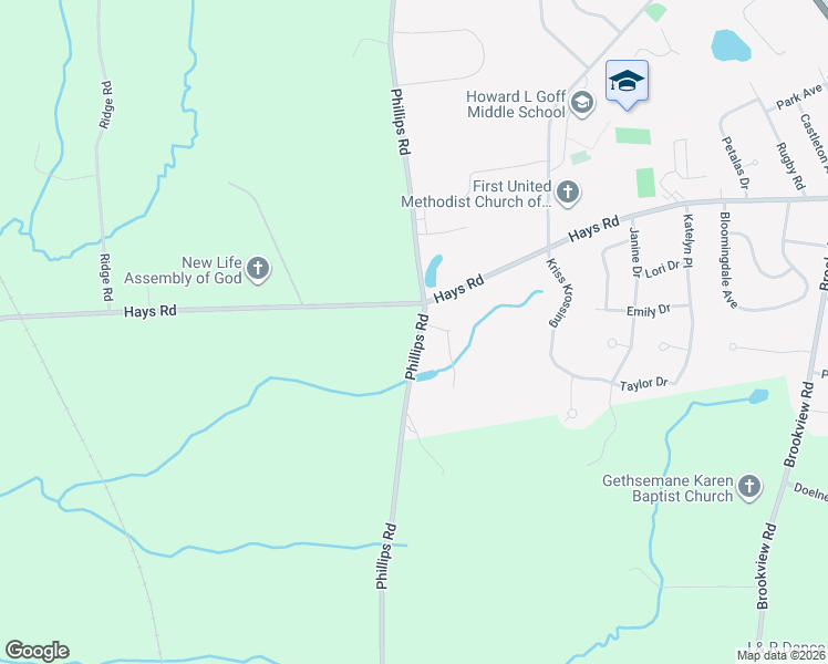 map of restaurants, bars, coffee shops, grocery stores, and more near 2807 Phillips Road in Castleton-on-Hudson