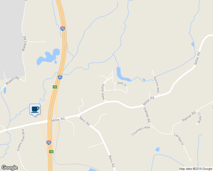 map of restaurants, bars, coffee shops, grocery stores, and more near 10 Hague Road in Castleton-on-Hudson