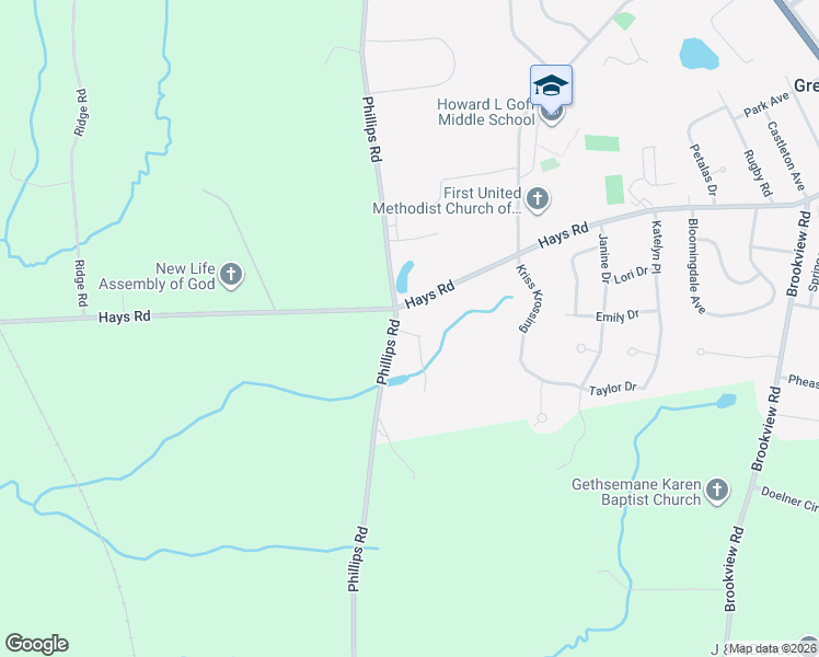 map of restaurants, bars, coffee shops, grocery stores, and more near 2807 Phillips Road in Castleton-on-Hudson