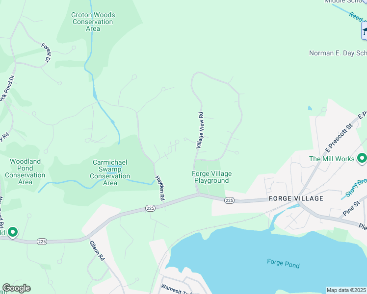 map of restaurants, bars, coffee shops, grocery stores, and more near 4 Jessica Circle in Westford