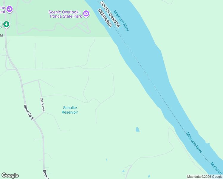 map of restaurants, bars, coffee shops, grocery stores, and more near 509 River View Road in Ponca