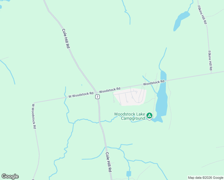 map of restaurants, bars, coffee shops, grocery stores, and more near 833 Woodstock Road in East Berne