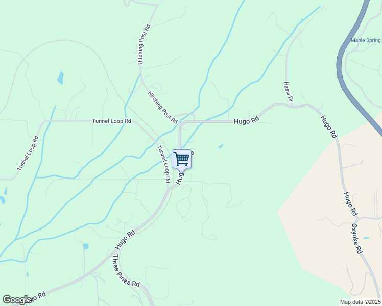 map of restaurants, bars, coffee shops, grocery stores, and more near 6501 Hugo Road in Grants Pass