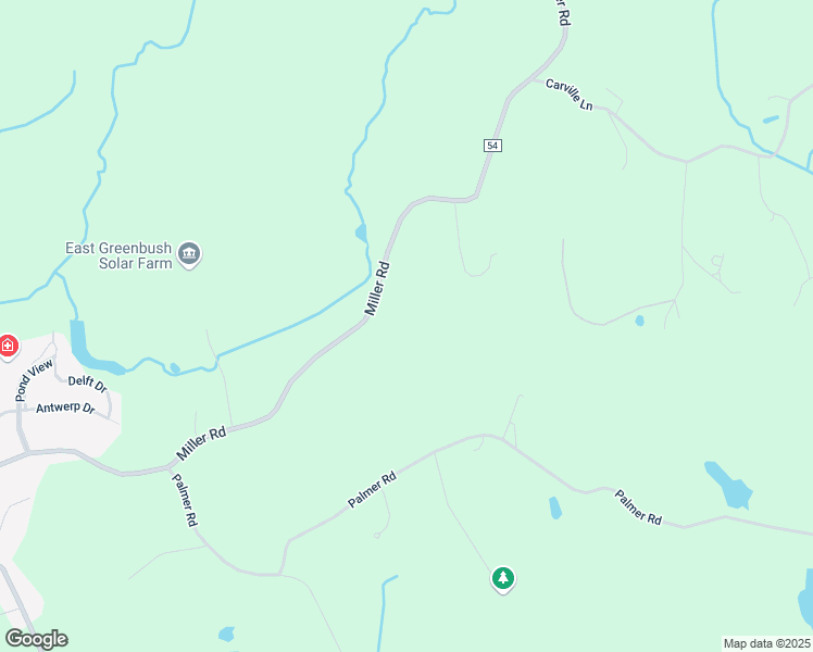 map of restaurants, bars, coffee shops, grocery stores, and more near 408 Miller Road in East Greenbush