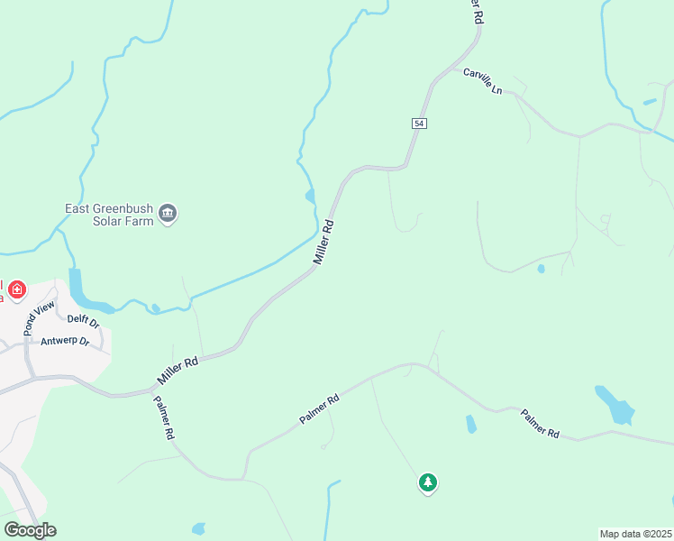 map of restaurants, bars, coffee shops, grocery stores, and more near 408 Miller Road in East Greenbush