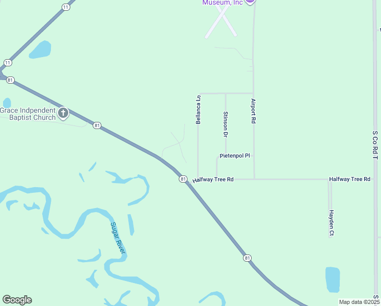 map of restaurants, bars, coffee shops, grocery stores, and more near W414 Crosby Court in Brodhead
