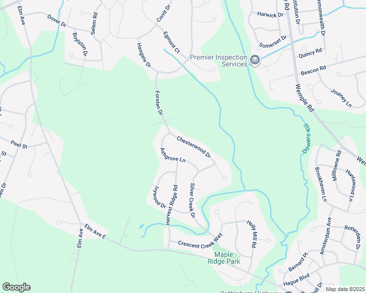 map of restaurants, bars, coffee shops, grocery stores, and more near 21 Chesterwood Drive in Selkirk