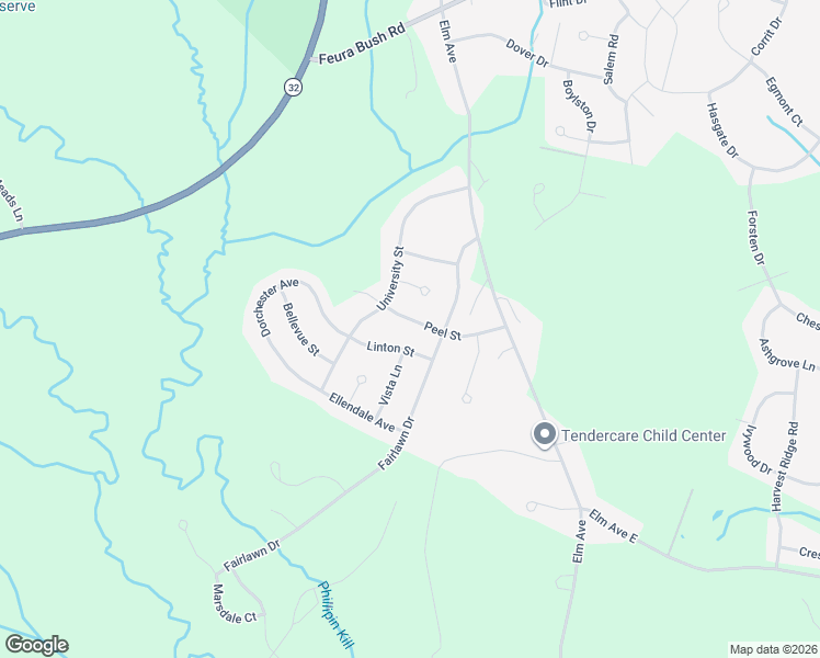 map of restaurants, bars, coffee shops, grocery stores, and more near 40 Peel St in Selkirk