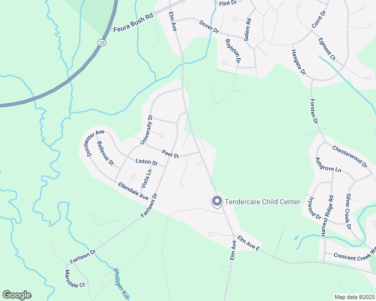 map of restaurants, bars, coffee shops, grocery stores, and more near 11 Peel Street in Selkirk
