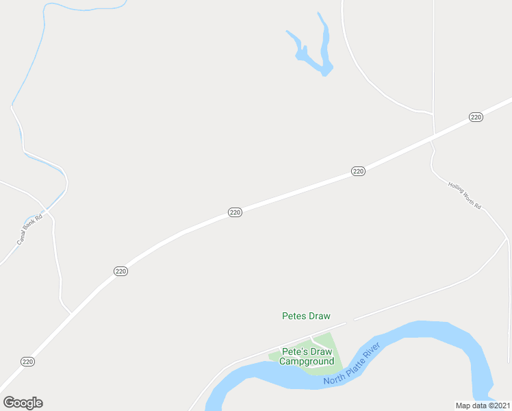 map of restaurants, bars, coffee shops, grocery stores, and more near 22750 Highway 220 in Casper