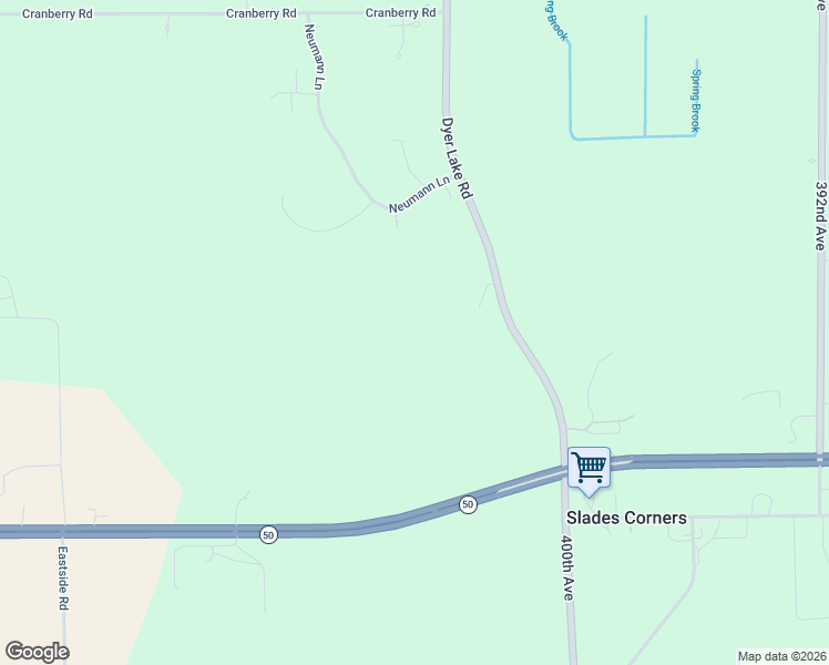 map of restaurants, bars, coffee shops, grocery stores, and more near 5206 Dyer Lake Road in Burlington