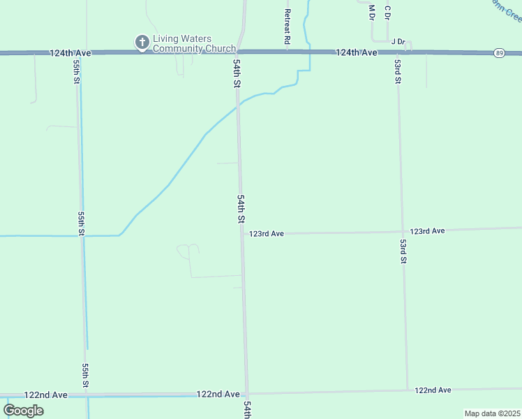 map of restaurants, bars, coffee shops, grocery stores, and more near 2303 54th Street in Fennville