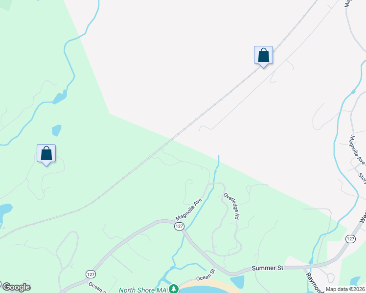 map of restaurants, bars, coffee shops, grocery stores, and more near 25 Magnolia Avenue in Manchester-by-the-Sea