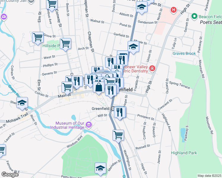 Greenfield Ma Zip Code Map Map
