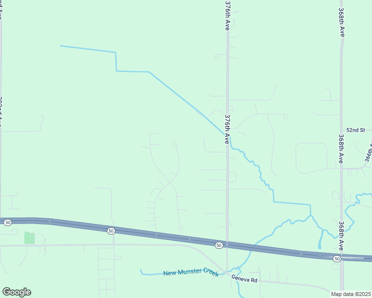 map of restaurants, bars, coffee shops, grocery stores, and more near 5529 380th Avenue in Burlington