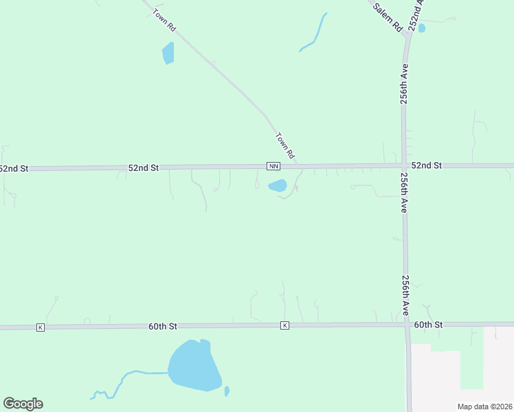 map of restaurants, bars, coffee shops, grocery stores, and more near 26323 52nd Street in Salem