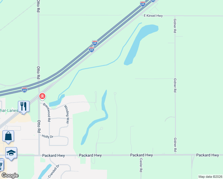 map of restaurants, bars, coffee shops, grocery stores, and more near 1497 Nicholas Lane in Charlotte