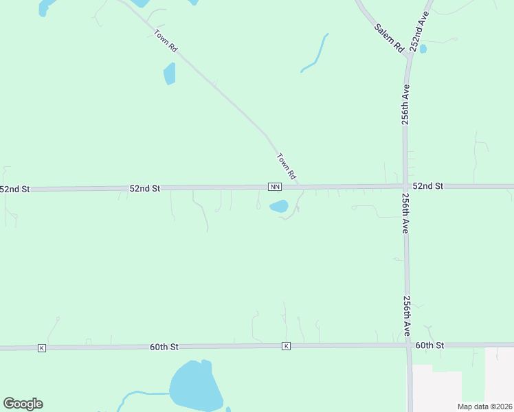 map of restaurants, bars, coffee shops, grocery stores, and more near 26323 52nd Street in Salem Lakes