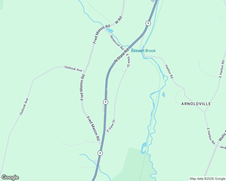 map of restaurants, bars, coffee shops, grocery stores, and more near 155 E View Dr in Cheshire