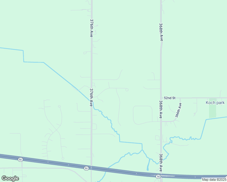 map of restaurants, bars, coffee shops, grocery stores, and more near 5206 373rd Court in Burlington