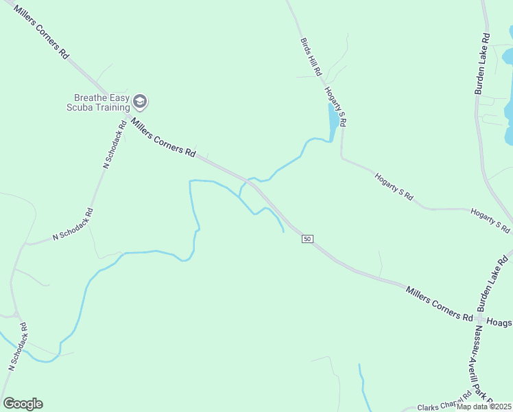 map of restaurants, bars, coffee shops, grocery stores, and more near 171 Millers Corners Road in Averill Park