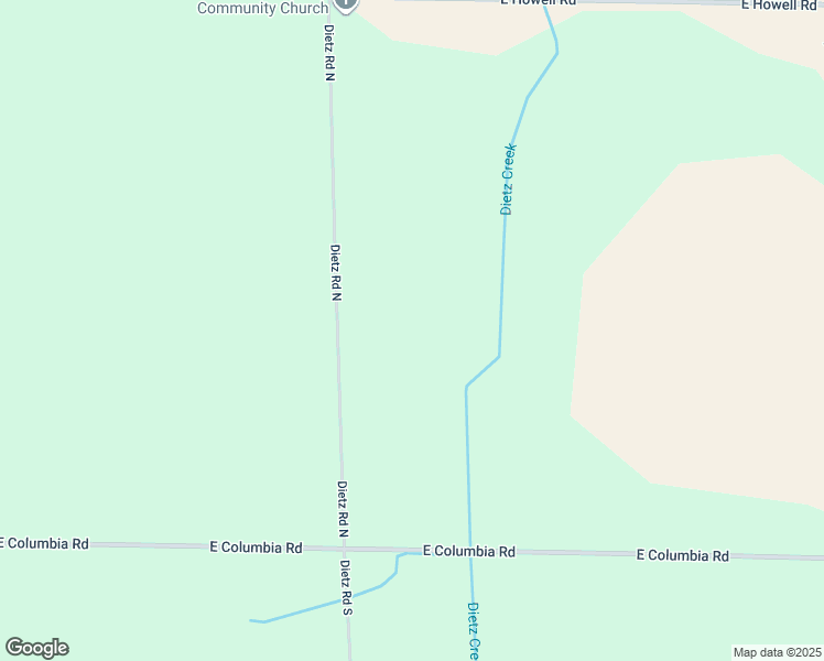 map of restaurants, bars, coffee shops, grocery stores, and more near 220 Dietz Road North in Webberville