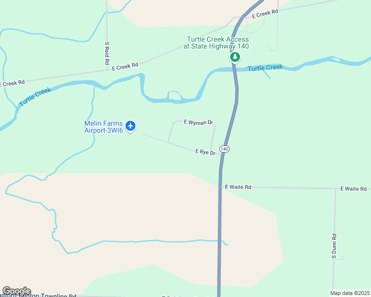 map of restaurants, bars, coffee shops, grocery stores, and more near East Rye Drive in Rock County
