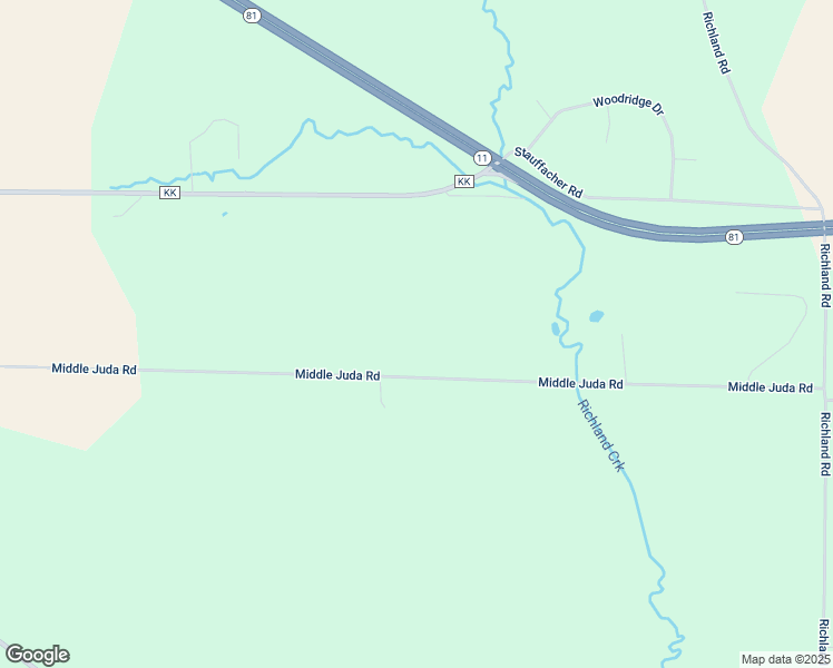 map of restaurants, bars, coffee shops, grocery stores, and more near W4808 Middle Juda Road in Monroe