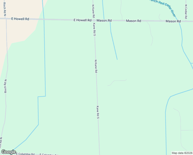 map of restaurants, bars, coffee shops, grocery stores, and more near 91 Kane Road South in Webberville