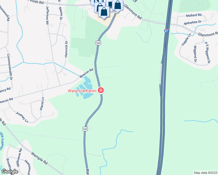 map of restaurants, bars, coffee shops, grocery stores, and more near in 