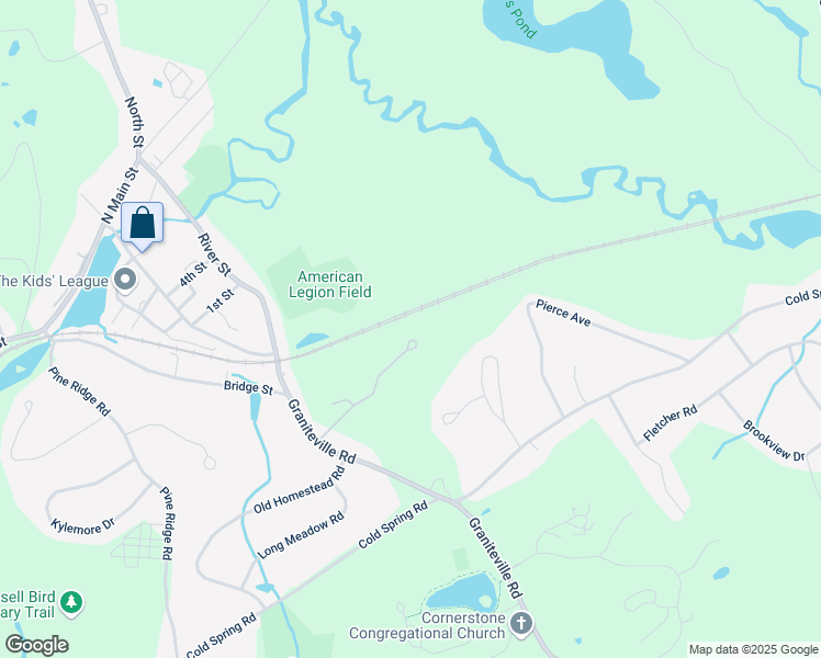map of restaurants, bars, coffee shops, grocery stores, and more near 43-99 Hyacinth Drive in Westford