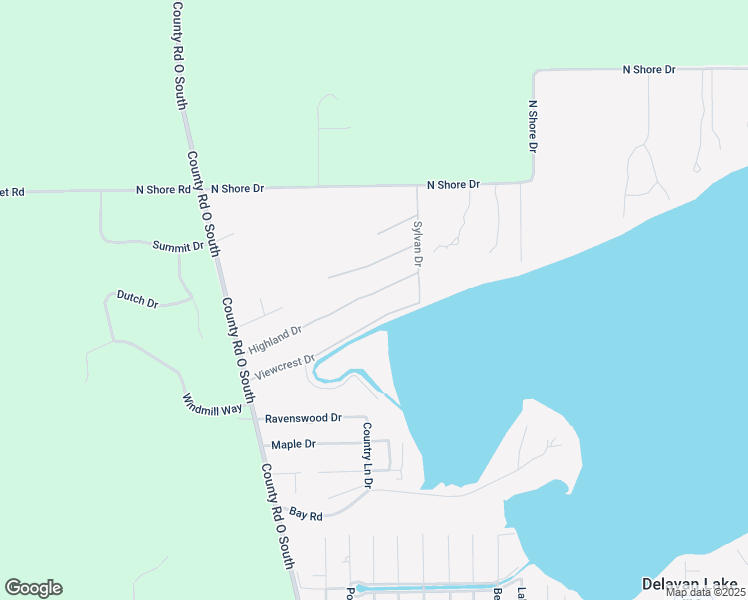 map of restaurants, bars, coffee shops, grocery stores, and more near 4402 Viewcrest Drive in Delavan