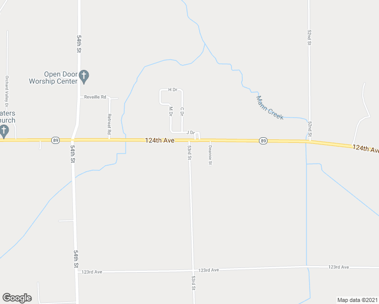 map of restaurants, bars, coffee shops, grocery stores, and more near 2391 53rd Street in Fennville