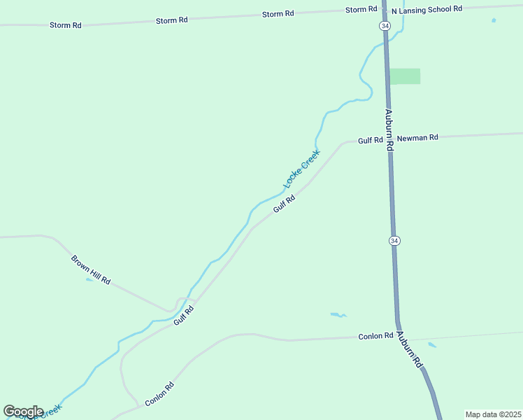 map of restaurants, bars, coffee shops, grocery stores, and more near 100 Gulf Road in Lansing