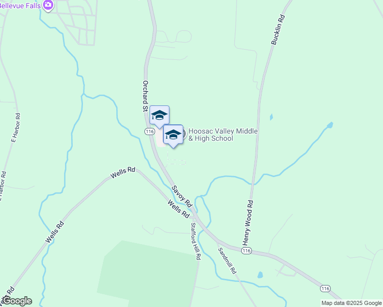 map of restaurants, bars, coffee shops, grocery stores, and more near 125 Savoy Road in Cheshire