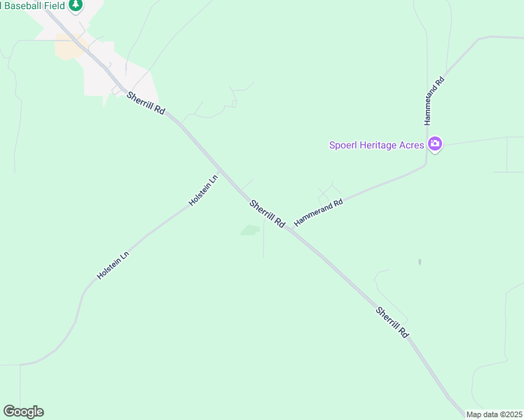 map of restaurants, bars, coffee shops, grocery stores, and more near Sherrill Road in Sherrill