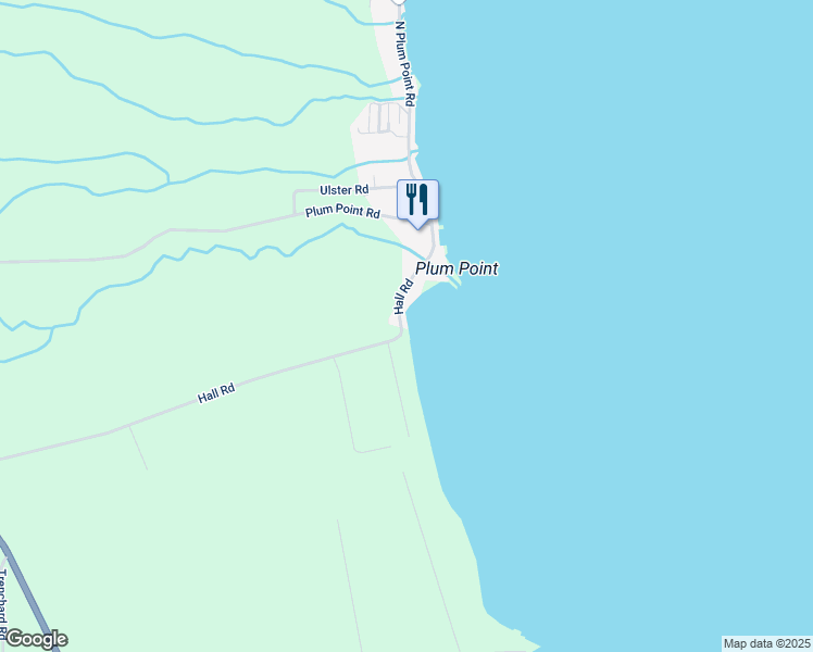 map of restaurants, bars, coffee shops, grocery stores, and more near 3535 Hall Road in Himrod