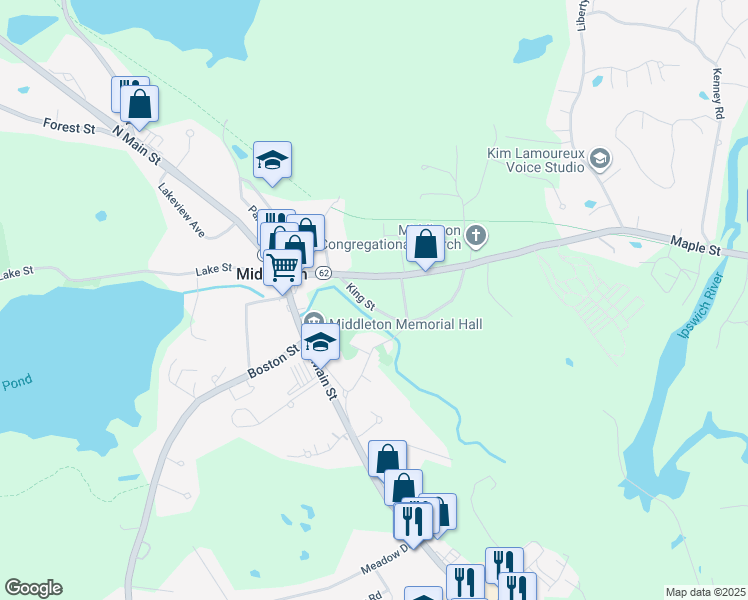 14 King Street, Middleton MA Walk Score