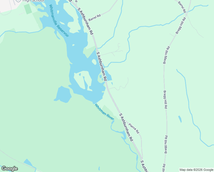 map of restaurants, bars, coffee shops, grocery stores, and more near 351 South Ashburnham Road in Westminster